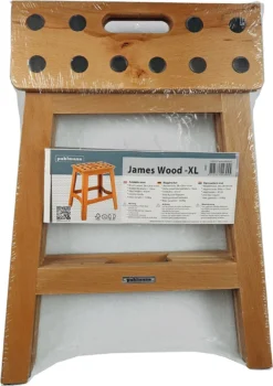 PUHLMANN - Inklapbare Kruk, JAMES, Hout, 41 Cm Hoog, Max 150 Kilo 12 PUHLMANN - Inklapbare Kruk, JAMES, Hout, 41 Cm Hoog, Max 150 Kilo -Schoonmaakmiddelen 847x1200 2