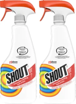 Mr Muscle Shout Vlekkenoplosser Triple Action - Spray - 2 X 500 Ml -Schoonmaakmiddelen 874x1200