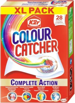 Wasmiddel - K2r Colour Catcher Anti-kleurdoorloop Doekjes 56 Stuks 5 Wasmiddel - K2r Colour Catcher Anti-kleurdoorloop Doekjes 56 Stuks -Schoonmaakmiddelen 876x1200