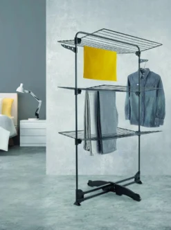 Tomado Metaltex - Storm Onyx Mat Zwart - Droogtoren - 34 Meter Drooglengte - 5 Jaar Garantie -Schoonmaakmiddelen 892x1200 1