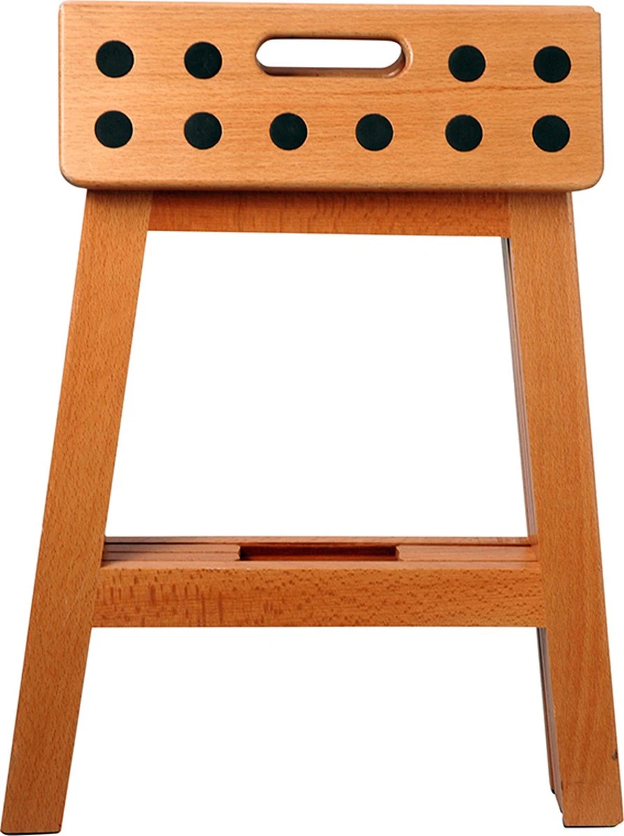 PUHLMANN - Inklapbare Kruk, JAMES, Hout, 41 Cm Hoog, Max 150 Kilo 7 PUHLMANN - Inklapbare Kruk, JAMES, Hout, 41 Cm Hoog, Max 150 Kilo - Afbeelding 7