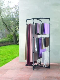 Tomado Metaltex - Fortino 3 Droogrek - 25 Meter Drooglengte - Ook Voor Kledinghangers - Half Geopend Te Gebruiken -Schoonmaakmiddelen 897x1200 5