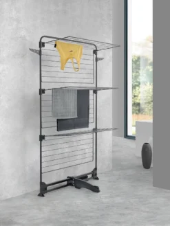 Tomado Metaltex - Storm Onyx Mat Zwart - Droogtoren - 34 Meter Drooglengte - 5 Jaar Garantie -Schoonmaakmiddelen 900x1200 12