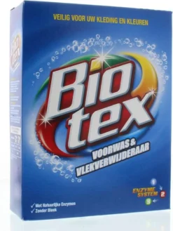 Biotex Waspoeder Voorwas & Waskrachtversterker - 750 Gram -Schoonmaakmiddelen 900x1200