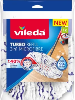Vileda TURBO 3in1 - Vervanging - Microvezel 17 Vileda TURBO 3in1 - Vervanging - Microvezel -Schoonmaakmiddelen 900x1200 8
