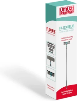 Umuzi Cleaning Raamwisser Met Telescoopsteel - Flexibele Raamreiniger, Telescopische Ruitenwisser - Uitschuifbare Ramenwisser - Multifunctioneel - 25,5 X 160 Cm 9 Umuzi Cleaning Raamwisser Met Telescoopsteel - Flexibele Raamreiniger, Telescopische Ruitenwisser - Uitschuifbare Ramenwisser - Multifunctioneel - 25,5 X 160 Cm -Schoonmaakmiddelen 910x1200 5