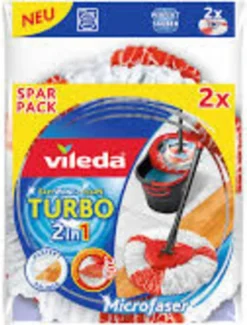 Vileda TURBO 2in1 - Vervanging - Microvezel - Bipack 20 Vileda TURBO 2in1 - Vervanging - Microvezel - Bipack -Schoonmaakmiddelen 913x1200 4