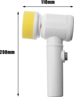 V&P Magic Brush - Elektrische Multifunctionele Schoonmaakborstel - 3 Opzetstukken - Wasborstel - Poetsmachine - Schrobborstel - Handborstel - Werkborstel - Schrobber - Boorborstel - Schoonmaakmiddelen - Reinigingsborstel -Schoonmaakmiddelen 913x1200 5