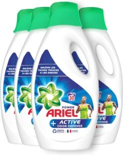 Schoonmaakmiddelen 24 Ariel Power Active Odor Defense Vloeibaar Wasmiddel - 4 X 1.65 L (120 Wasbeurten)