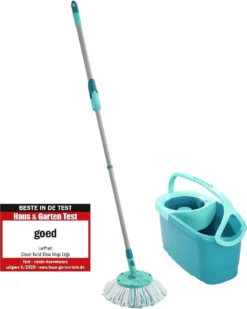 Leifheit - Clean Twist Disc Mop Ergo - Dweil Set Compleet 25 Leifheit - Clean Twist Disc Mop Ergo - Dweil Set Compleet -Schoonmaakmiddelen 958x1200 2