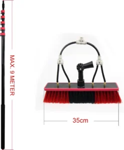 Kibani Telescoop Borstel 9m - Telescoopsteel Ramenwassen - Telescoopsteel Met Borstel - Telescoopsteel - Telescoopsteel Met Waterdoorvoer - Ramenwassen - Raamwisser Met Telescoopsteel - Raamwisser - Telescoopstelen -Schoonmaakmiddelen 996x1200 3